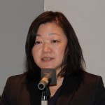 世界女性会議報告を行う秋元常任幹事